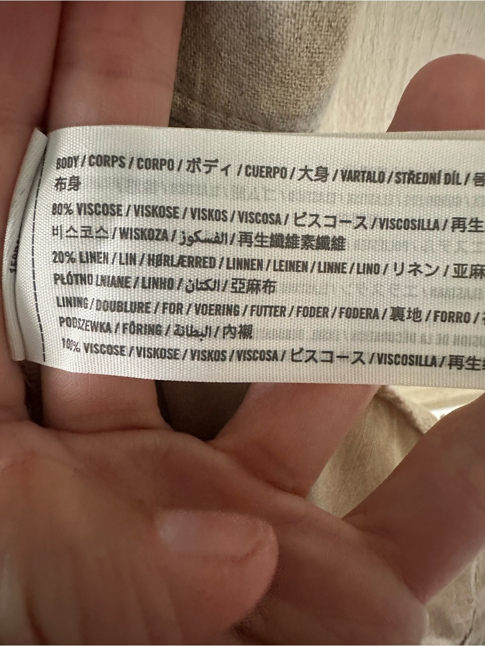 Abercrombie & Fitch Linen Tie-Strap Mini Dress - Picture 7 of 7